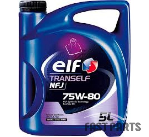Трансмиссионное масло ELF TRANSELF NFJ 75W80 5L